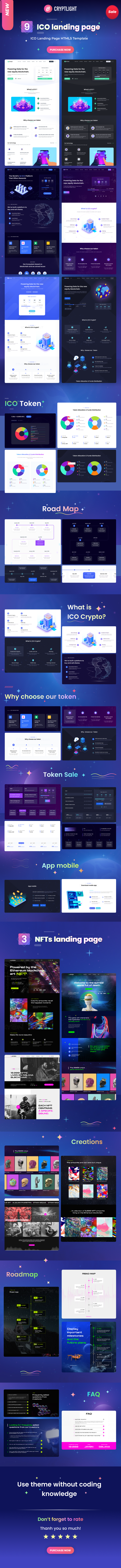 ICO Landing Page HTML Template